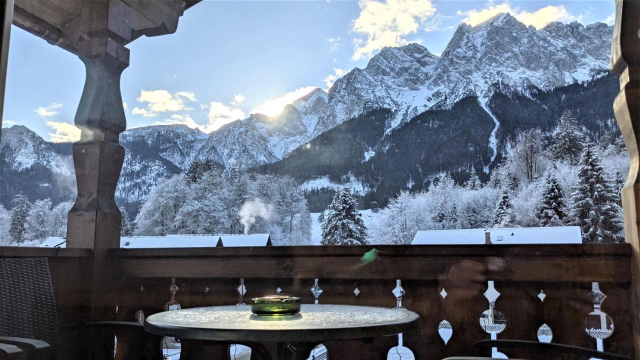 Ferienhaus Wetterstein 그라이나우 외부 사진